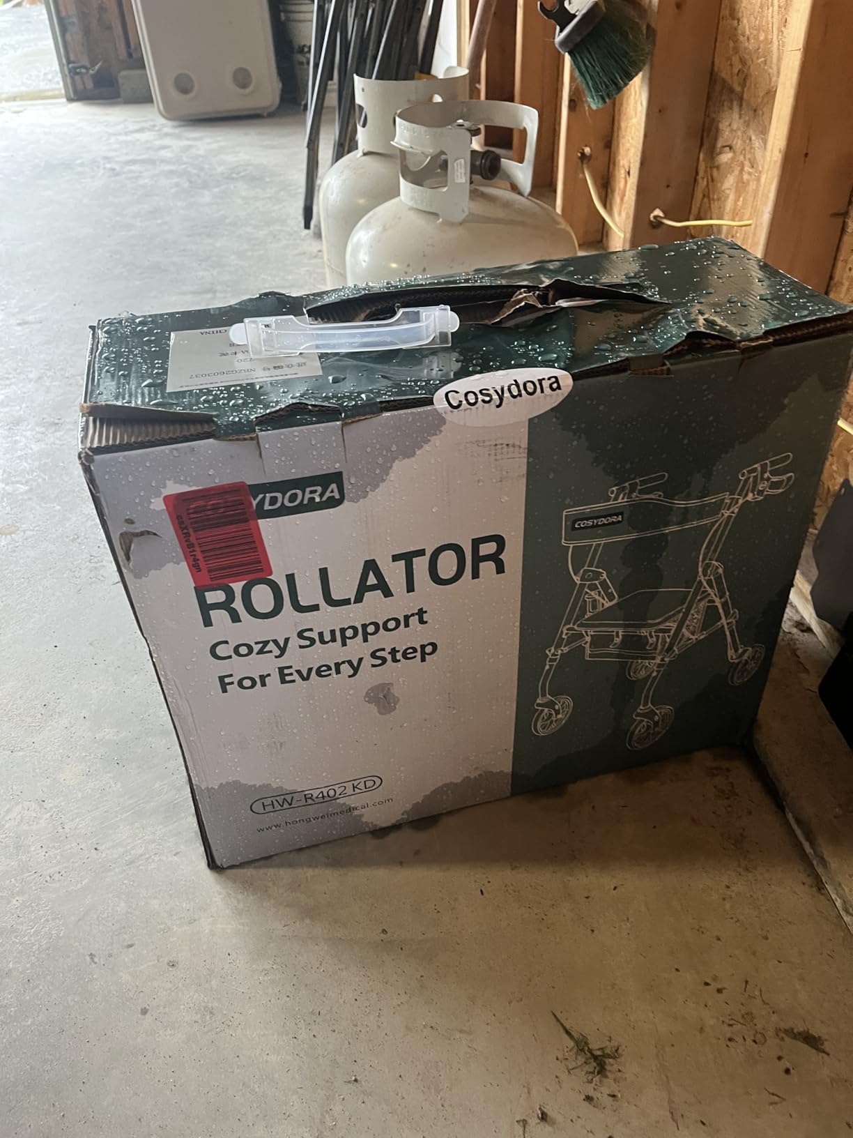 Cosydora Rollator Walkers for Seniors with Seat, 15 Lbs Ultra Lightweight customer photo 1