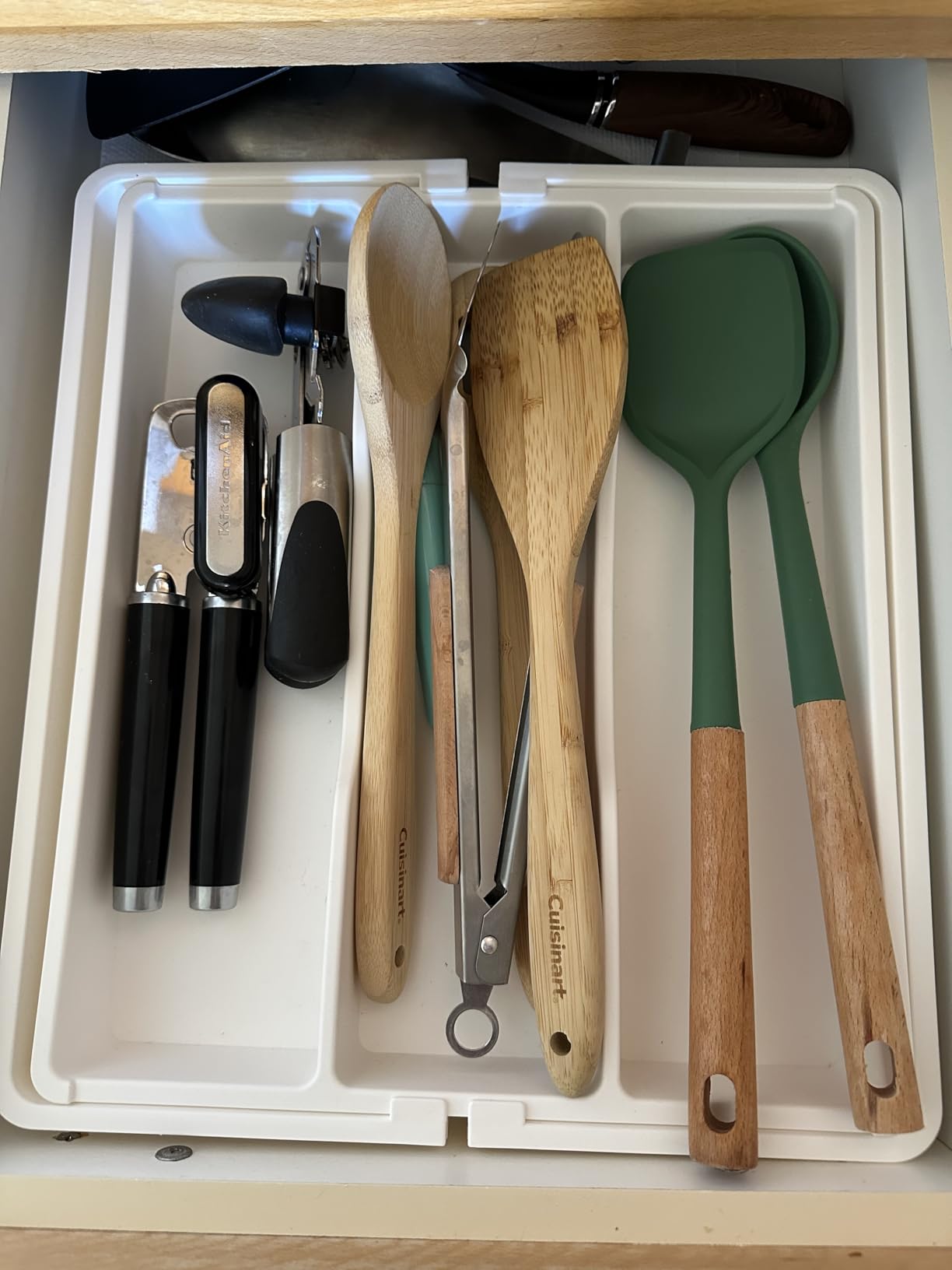Lifewit Utensil Organizer for Kitchen Drawers, Expandable Utensil Tray customer photo 1