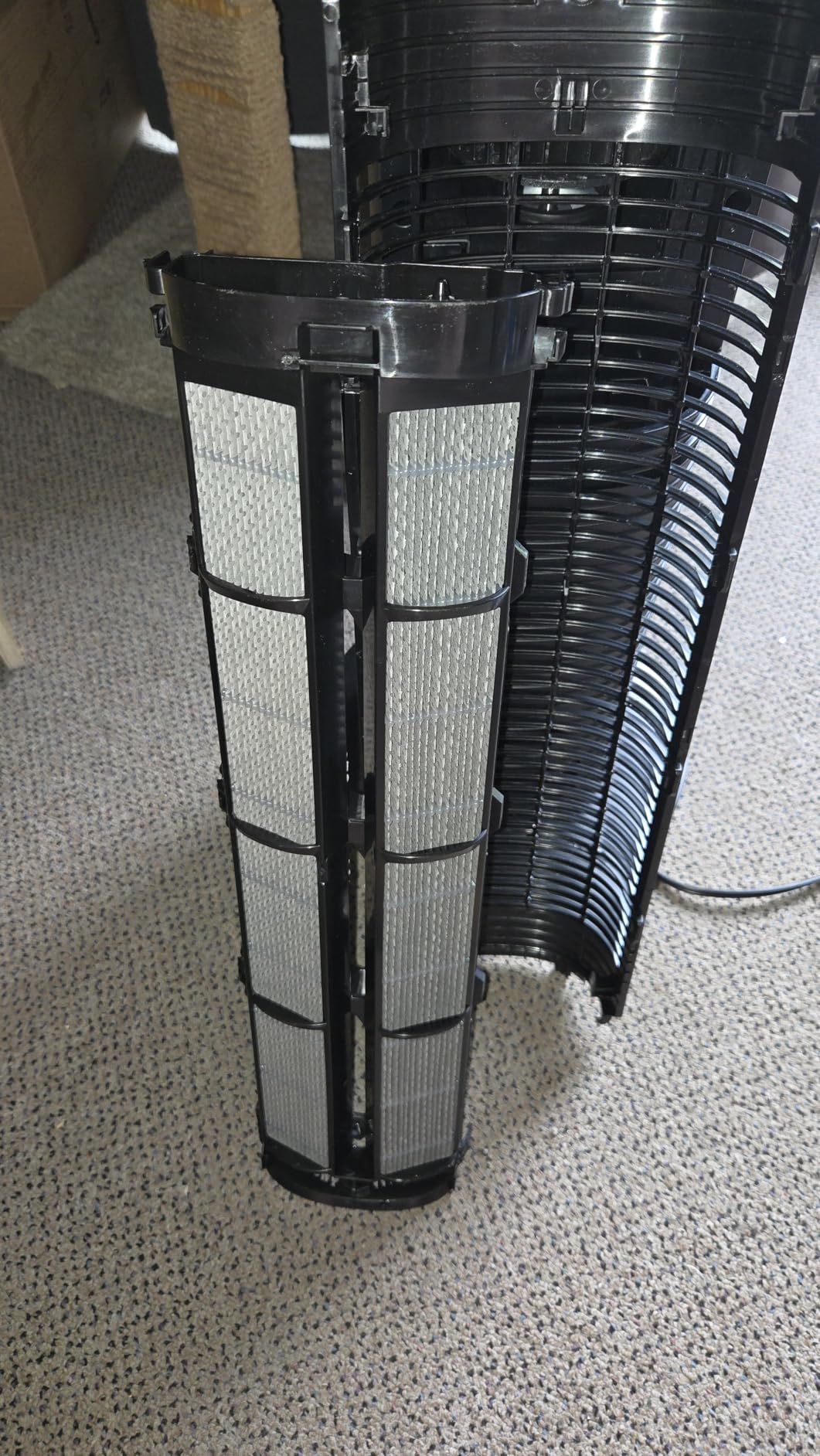 DREO Evaporative Air Cooler, 40” Standing Bladeless Cooling Fan customer photo 1