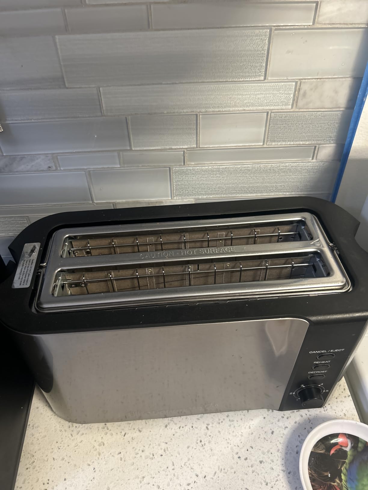 Elite Gourmet 4-Slice Long Slot Toaster, 1.5