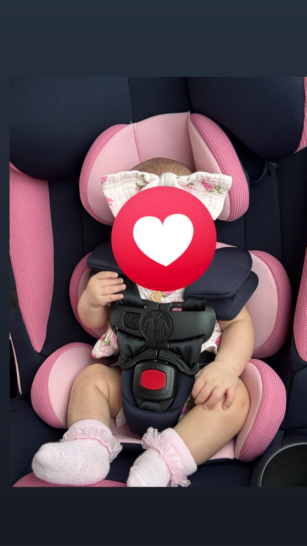 Safety 1st Grow and Go All-in-One Convertible Car Seat, Rear Facing, 5-40 lbs, Forward Facing (30-65 lbs), High Back Booster Seat 40-100 pounds, Alaskan Blue customer photo 1