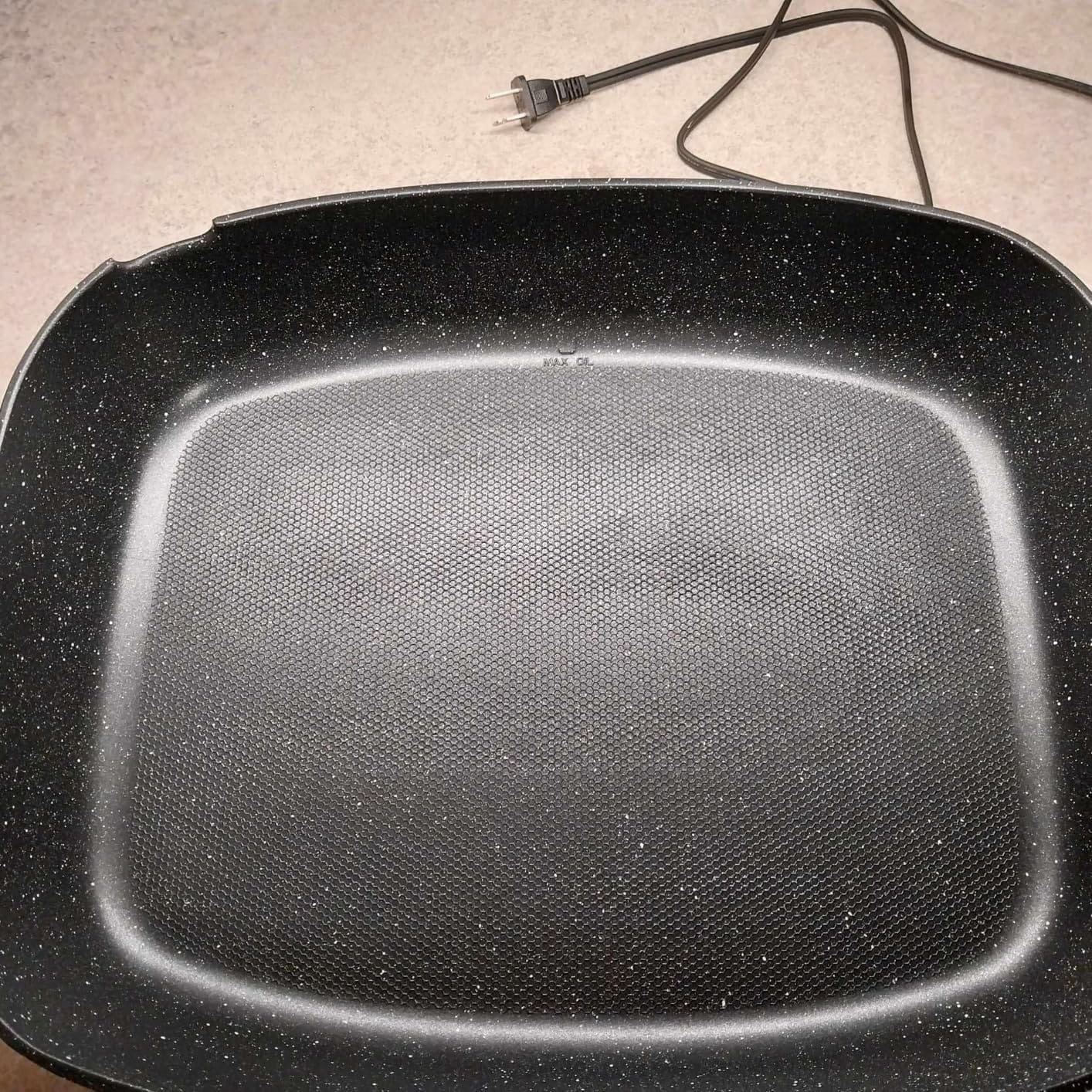 Elite Gourmet 12.5Qt Ceralast PFAS-Free Ceramic Electric Skillet, 1500W, 15