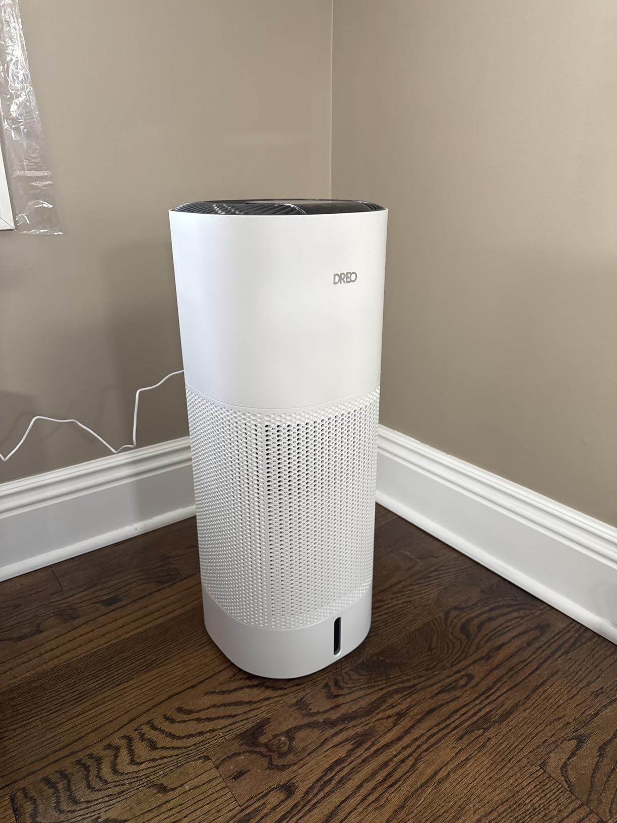 DREO Smart Evaporative Humidifier for Large Room up to 1000ft², 10L Tank | 800ml/h High Output Air Humidifiers for Bedroom, 50H Runtime with Precise Humidification for Plants, Home, Office, White customer photo 2