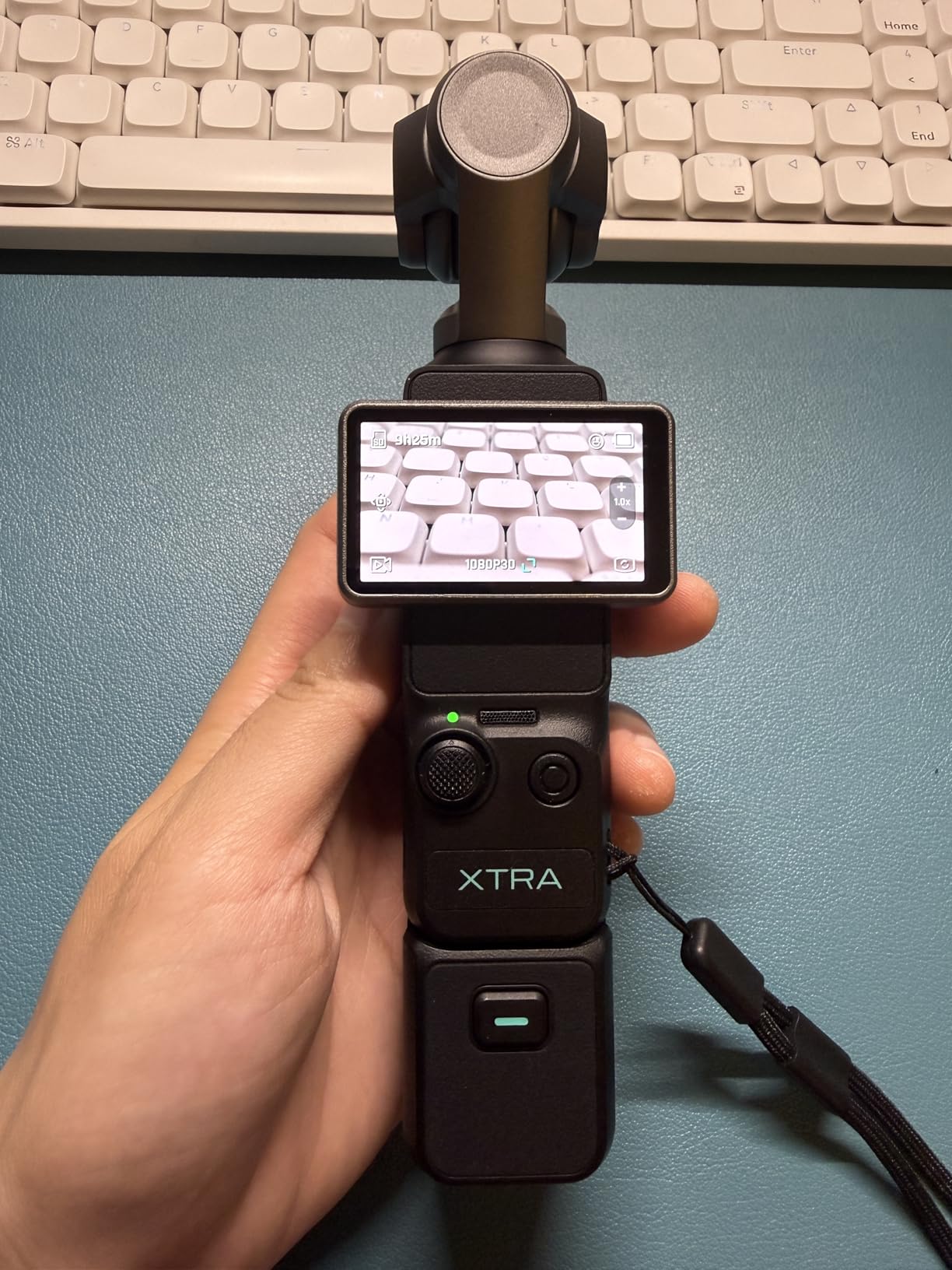 Xtra Muse, Vlogging Camera with 1'' CMOS & 4K/120fps Videos, Pocket Camera with 3-Axis Gimbal Stabilizer, Fast Focusing, Face/Object Tracking, Digital Video Camera for Photography customer photo 2