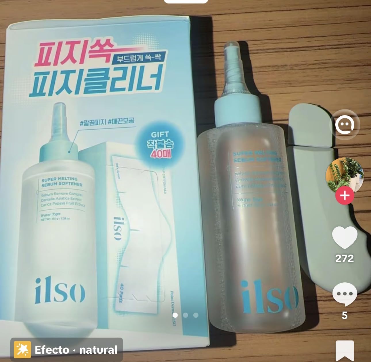 ILSO Blackhead Remover & Pore Care Bundle - Super Melting Sebum Softener (5.29 fl oz) with 40 Cotton Pads + Deep Clean Master Blackhead Remover Tool, Korean Skincare for Sebum & Pore Cleansing customer photo 2