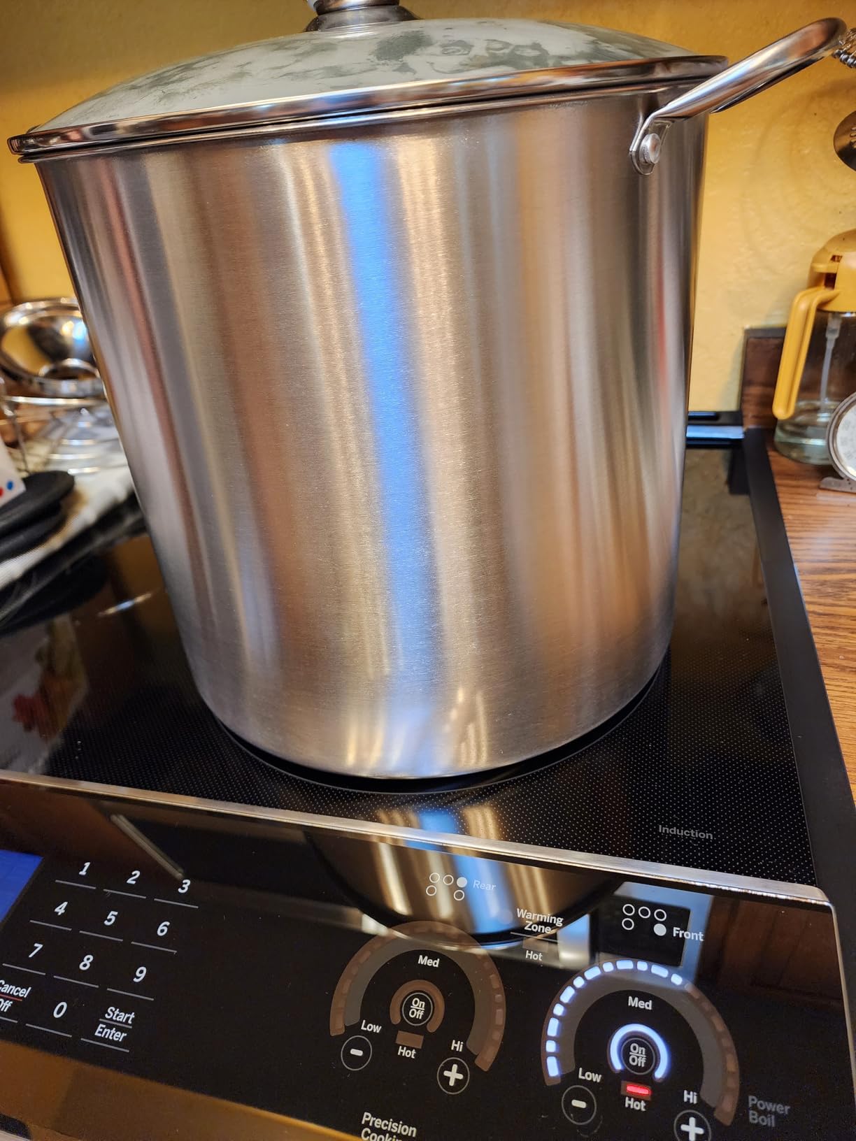 LEONICE Canning Supplies Starter Kit,Water Bath Canning Pot with Rack & Lid customer photo 1