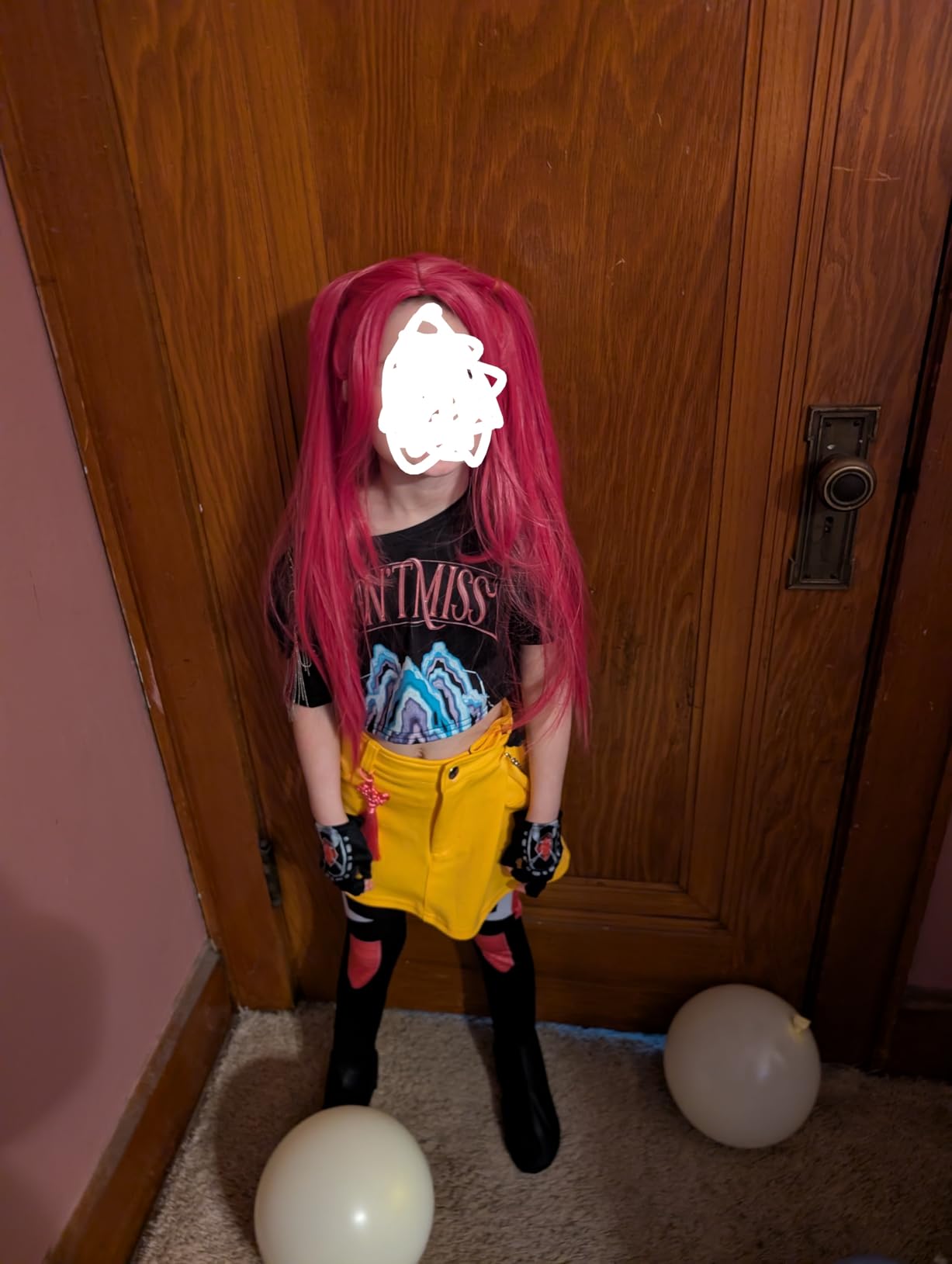Spirit Halloween KPop Demon Hunters Kids Mira Costume, Officially Licensed, Girls Cosplay Singer Outfit customer photo 2