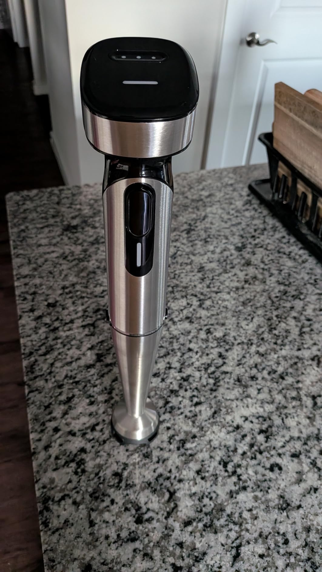Turelar Cordless Immersion Blender Handheld with Rechargeable Battery | Effortless To-Go Blending, Portable Hand Blenders, Heavy-Duty, Adjustable Speed, For Smoothies, Soups, Puree or Baby Food customer photo 2