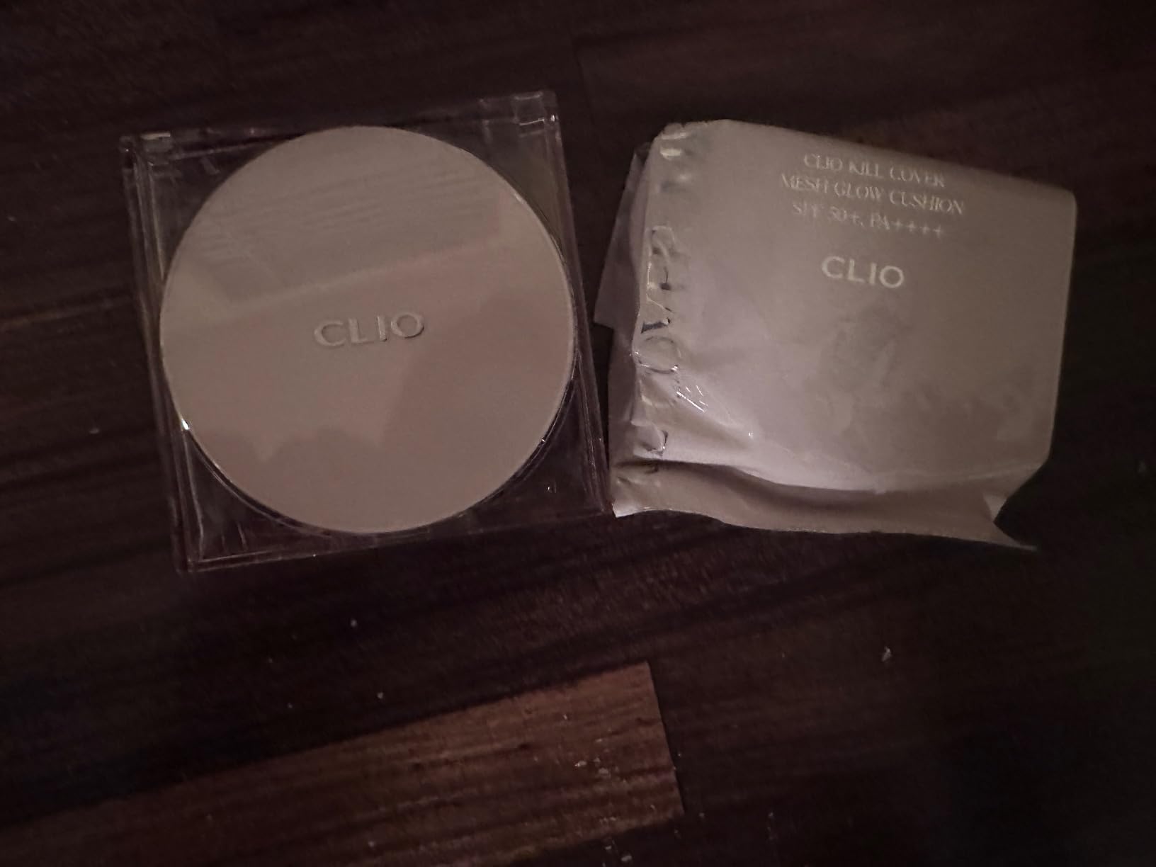 CLIO Kill Cover Mesh Glow Essential Cushion Foundation, Buildable Ultra-Fit Coverage with Glow Finish, Long-Lasting Hydration, Flawless Cover for Sensitive & Dry Skin, Korean Foundation (23N GINGER) customer photo 1
