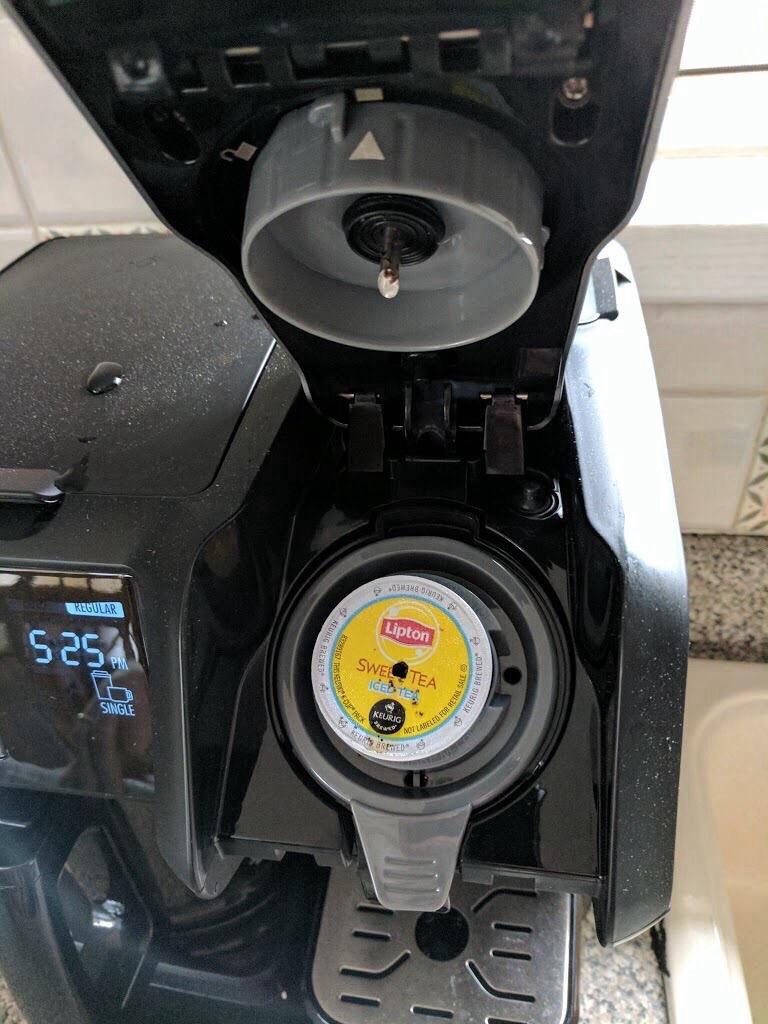 Hamilton Beach FlexBrew Trio 2-Way Drip & Single Serve Coffee Maker | Single Serve Coffee Maker & 12 Cup Coffee Maker | Compatible With K-Cups, Pods or Grounds | Fast Brewing | Black | 49902JN customer photo 2
