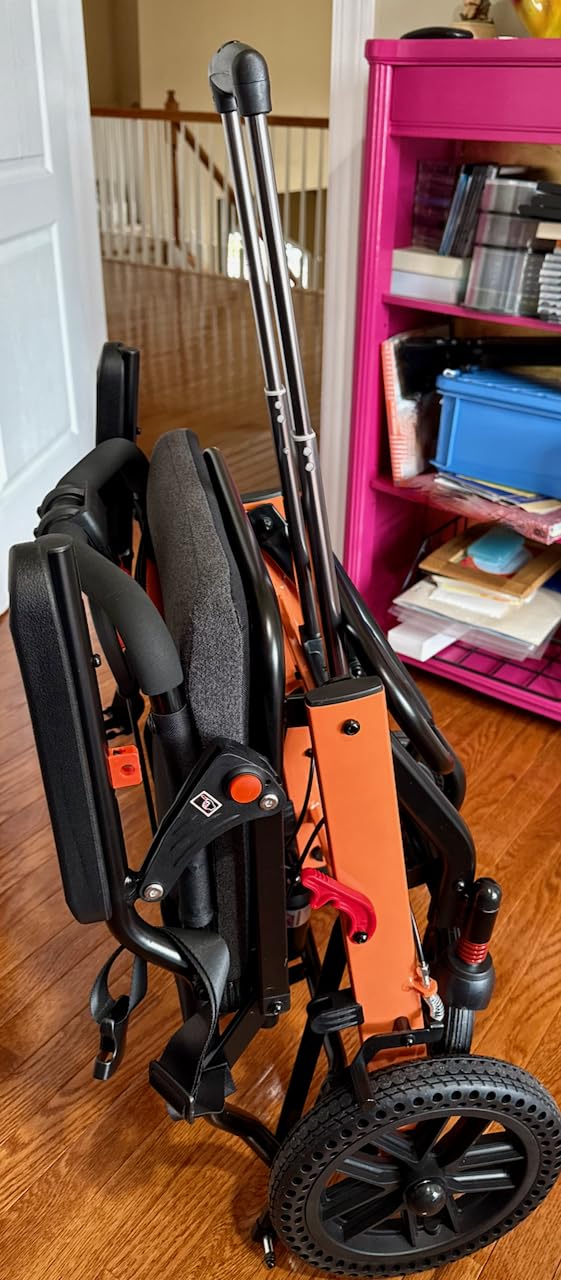 Ultra Lightweight Folding Wheelchair for Adults, 12