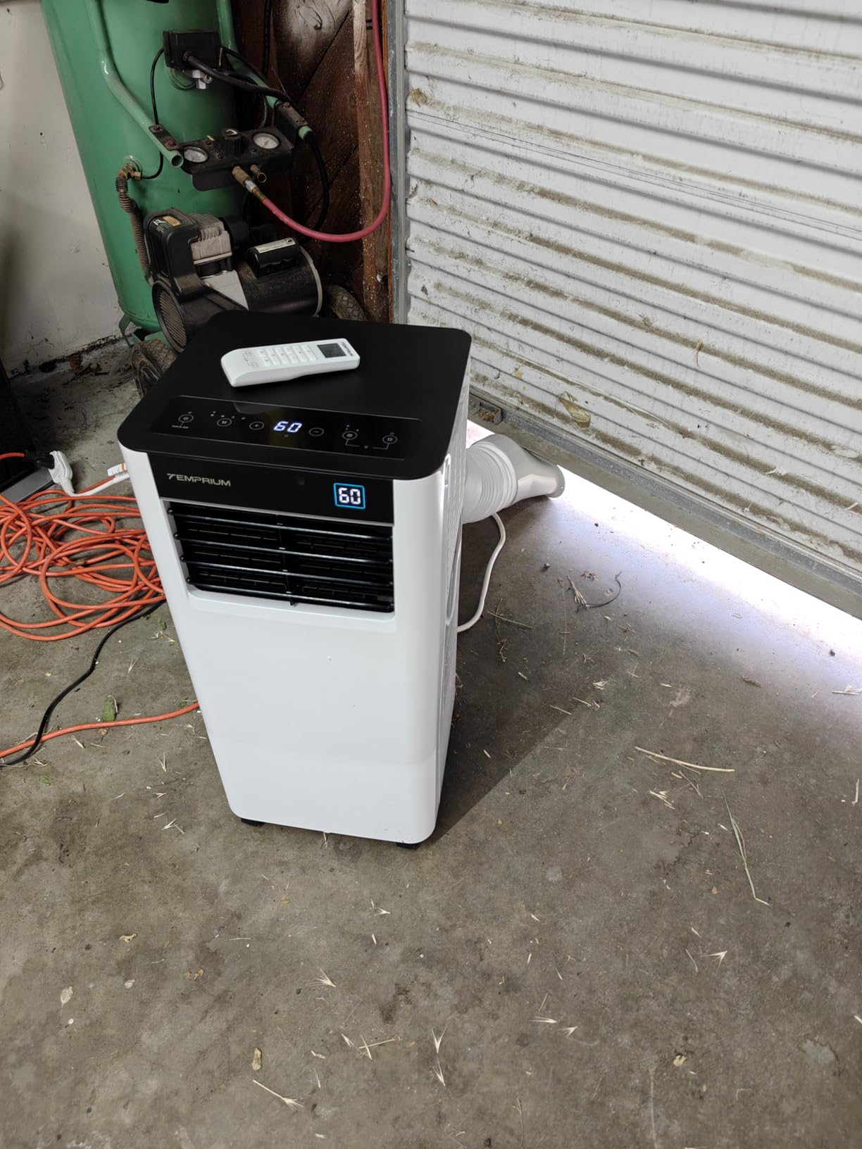 8000 BTU Portable Air Conditioner Cools up to 350 Sq.Ft., Smart Portable AC Unit with App/Voice/Remote Control, 4-in-1 Quiet AC Unit with Cool, Dry, Fan, Sleep Modes, 24H Timer, Window Kits customer photo 1