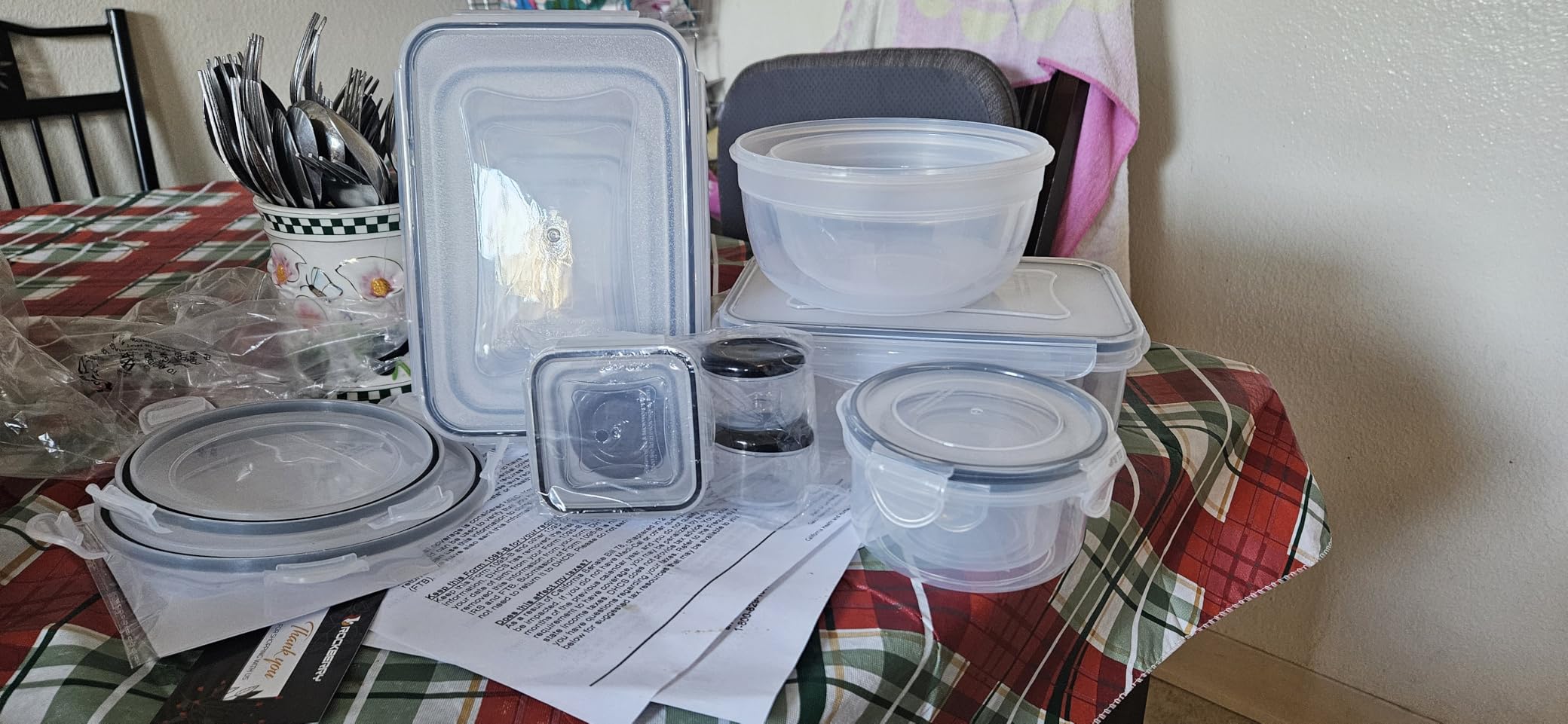 5 Pack Large Fruit Storage Containers for Fridge with Removable Colander customer photo 1