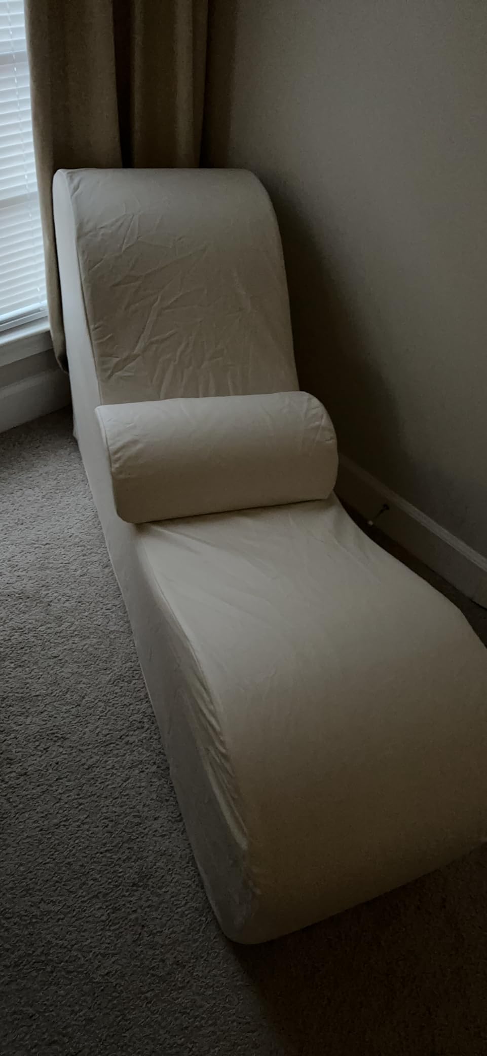 Iroomy Right Chaise Lounge Indoor with Storage,Beige customer photo 1