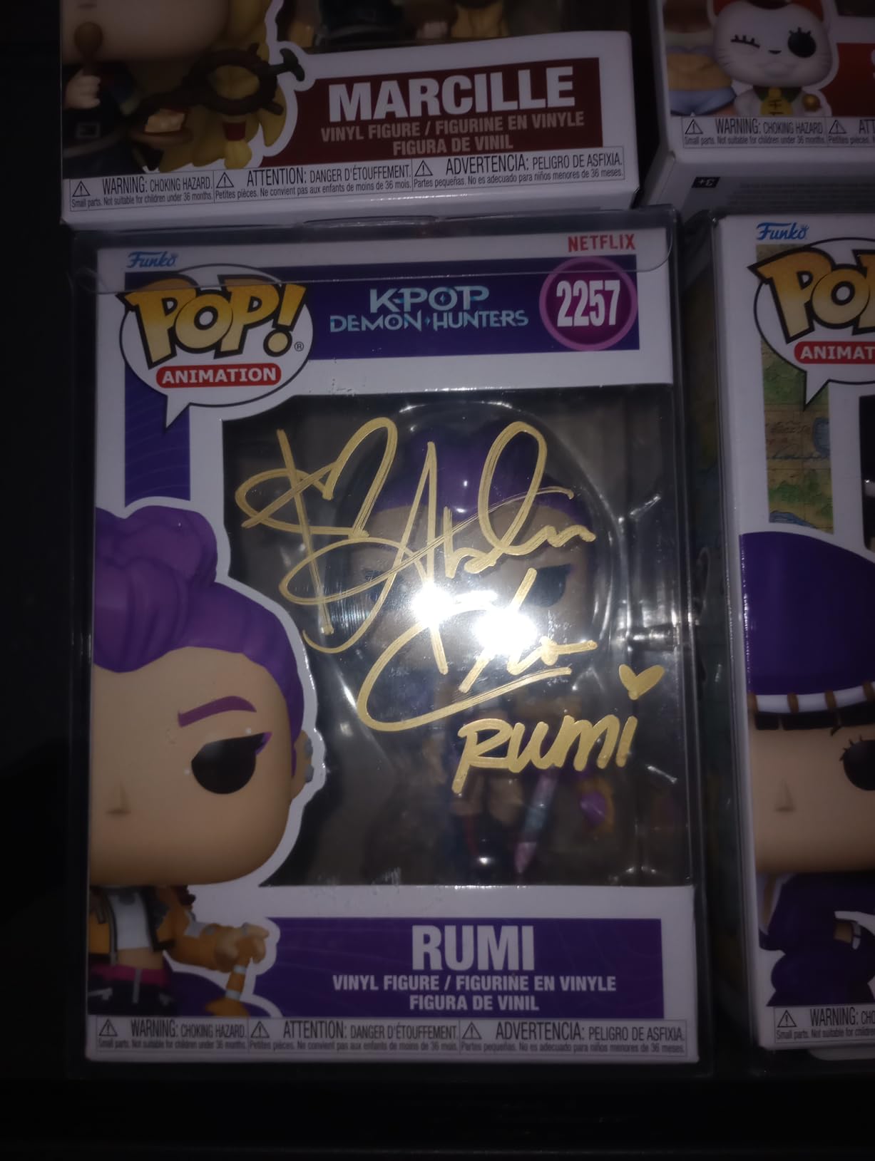 Pop! Animation: Kpop Demon Hunters - Rumi Huntr/x Vinyl Figure Collectibles Bundled with Box Protector customer photo 1