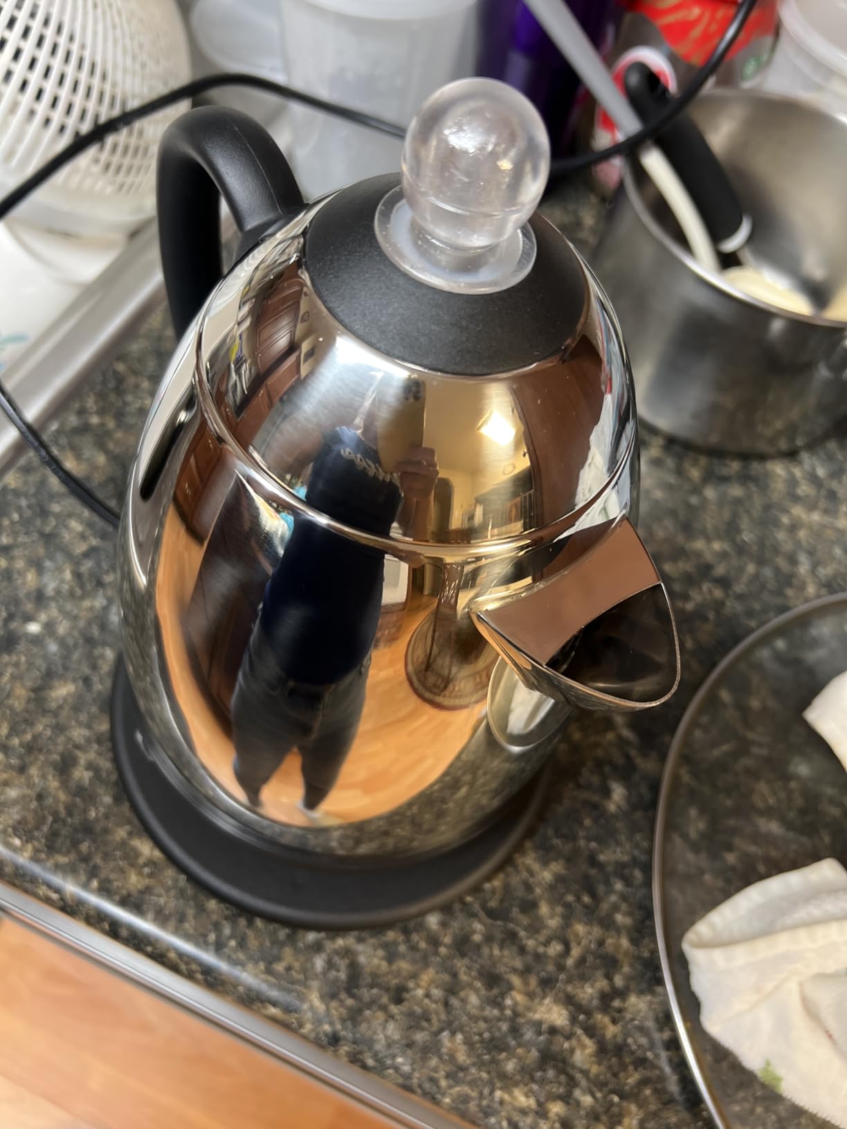 APOXCON Electric Coffee Percolator with Clean Brush Stainless Steel -10 Cup customer photo 2