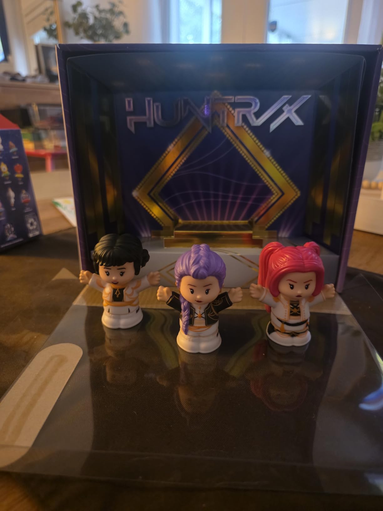 Little People Collector Kpop Demon Hunters: HUNTR/X Special Edition Set for Movie Fans, 3 Figures in a Display Package customer photo 1
