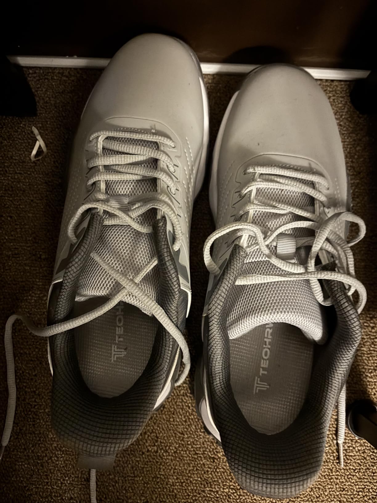 Wide Mens Golf Shoes Professional Outdoor Waterproof Spikeless Golf Shoes for Men Slip-on customer photo 2