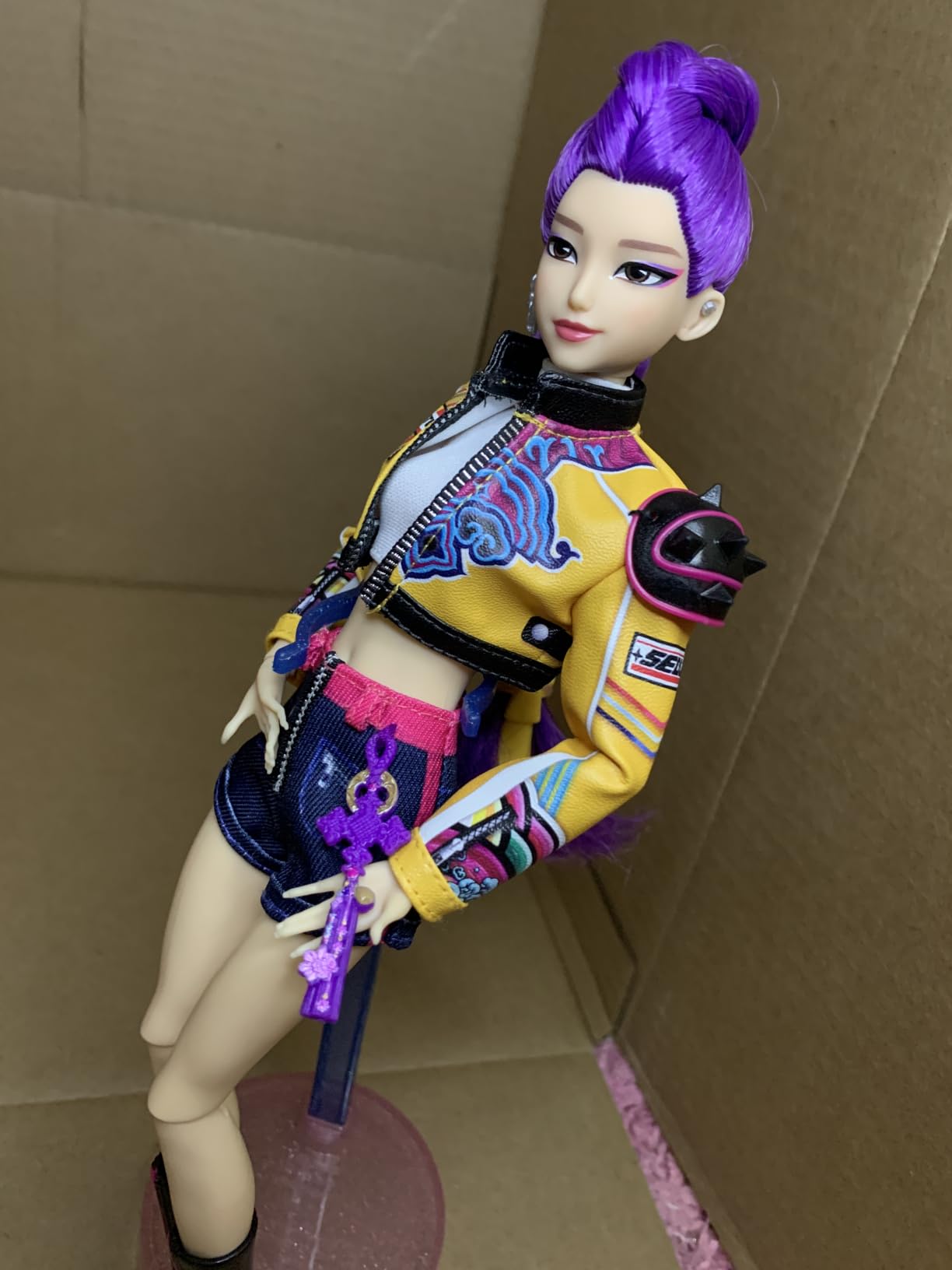 Mattel Kpop Demon Hunters HUNTR/X Mira Fashion Doll | Wearing