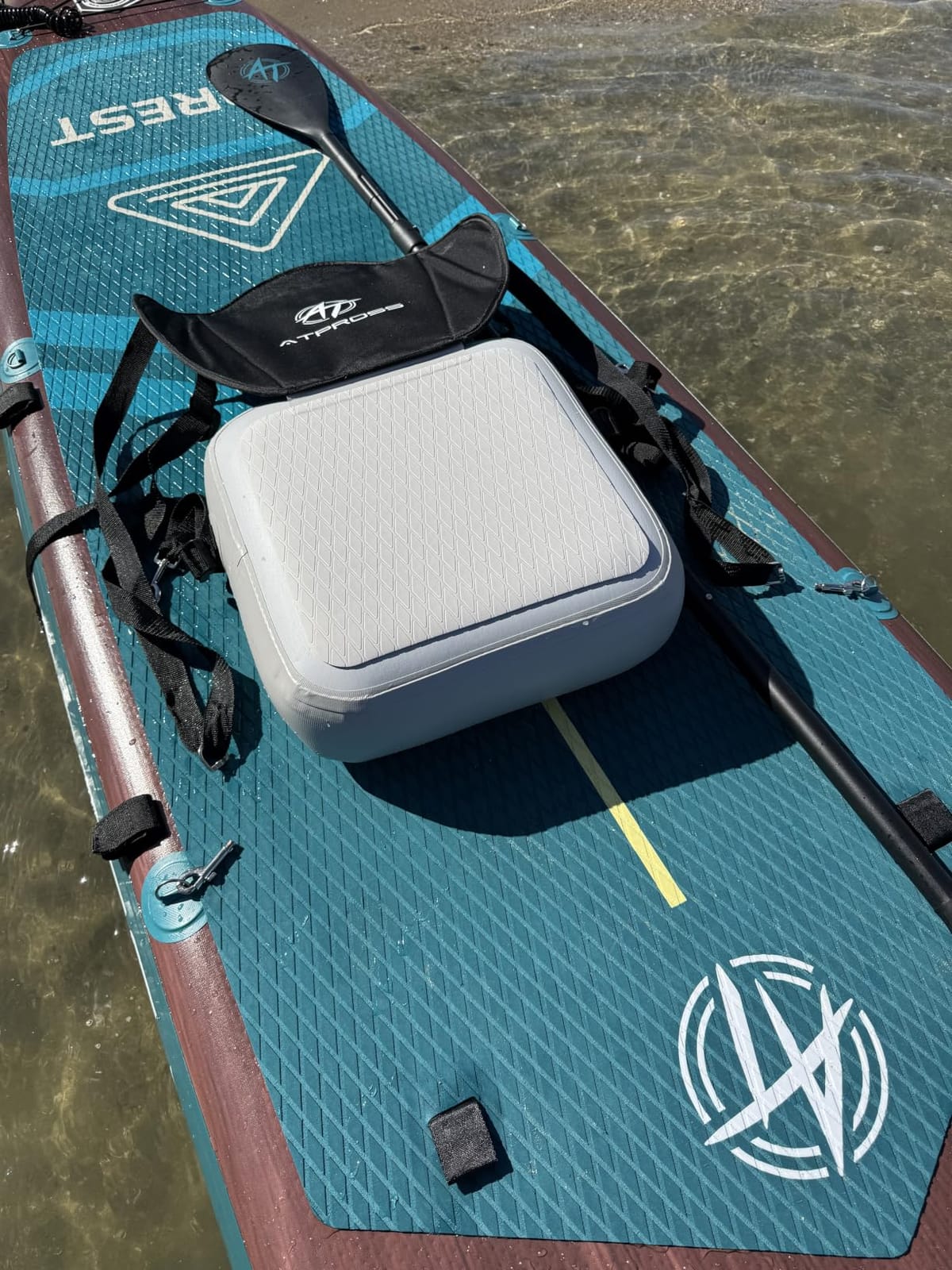 12'x36 Inflatable Stand Up Paddle Board with Seat, 500lbs Wide SUP customer photo 1