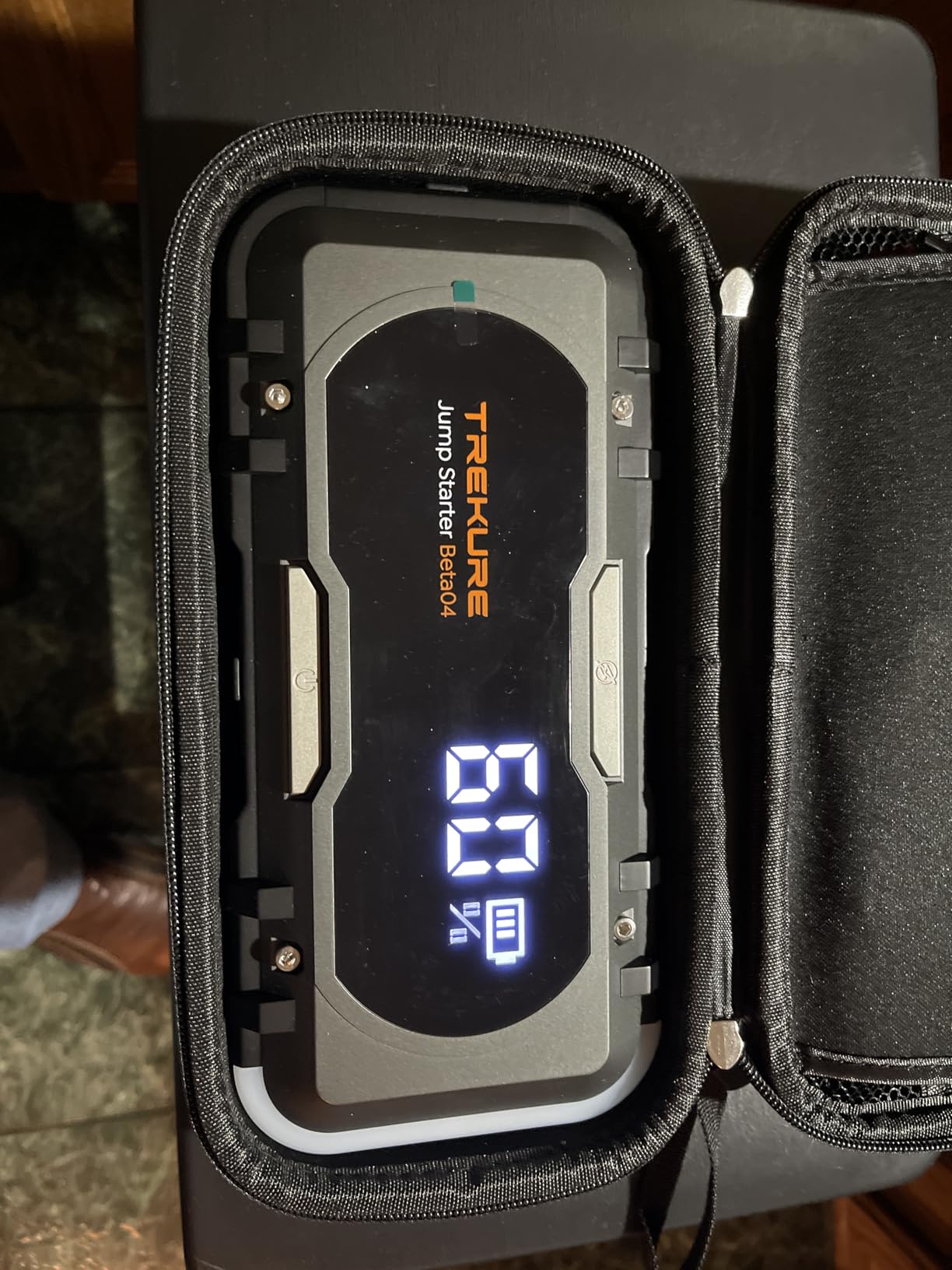 8000A Car Battery Jump Starter, Battery Jumper Starter Portable (All Gas/12L Diesel), 27000mAh 65W Charging Jump Box, Portable Car Jump Starter with 160W DC, 600LM Light, Extended Jumper Cables customer photo 1