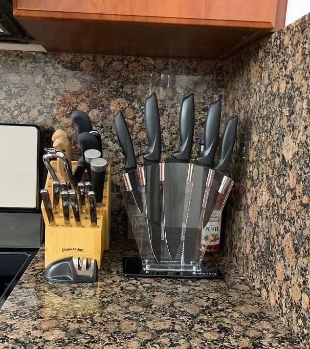 Home Hero 16-Piece Kitchen Knife Set - Knife Block Set customer photo 2