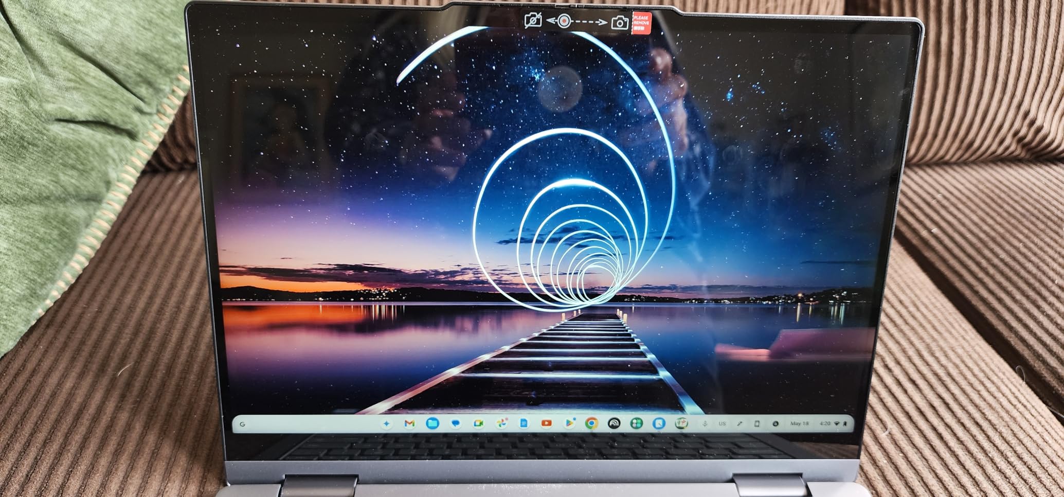Lenovo Chromebook 2-in-1 - Lightweight Laptop - Google Gemini - Intel N150 CPU - 14