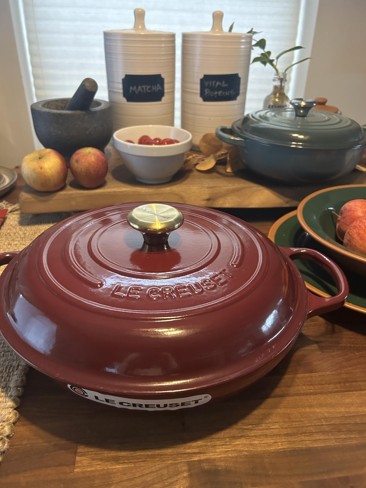 Le Creuset Enameled Cast Iron Signature Braiser, 5qt., Riviera customer photo 1
