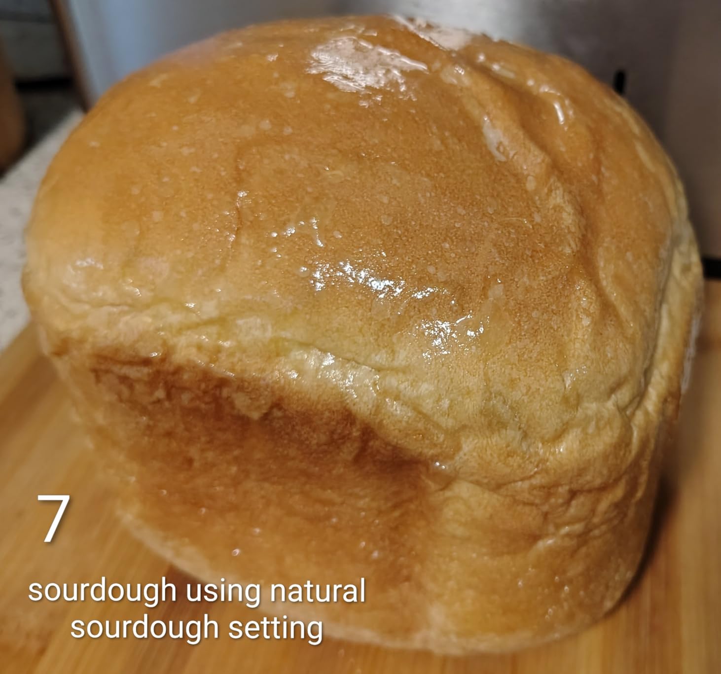 KBS 750W Programmable Bread Maker, Dual Heaters Bread Machine with 3LB Ceramic Pan & Fruit Dispenser, 20-in-1 Stainless Steel Automatic Bread Maker customer photo 2