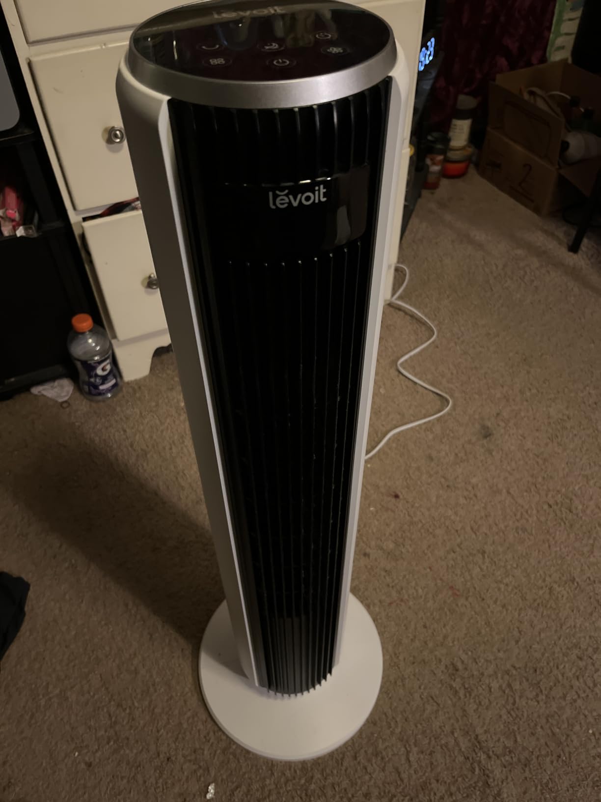 Levoit Tower Fan for Bedroom, Standing Fan with 36