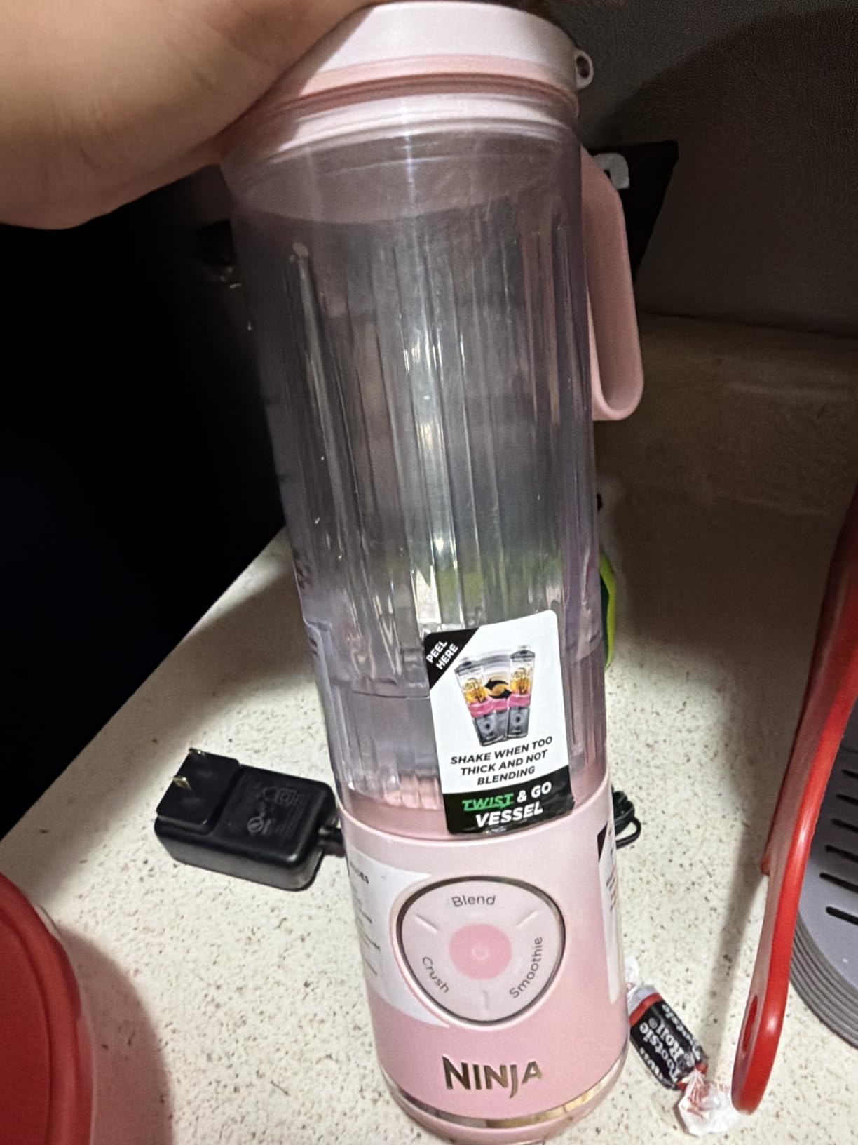 Ninja Blast Max Portable Blender, 22oz, Blue Raspberry, BC251BL2 customer photo 2