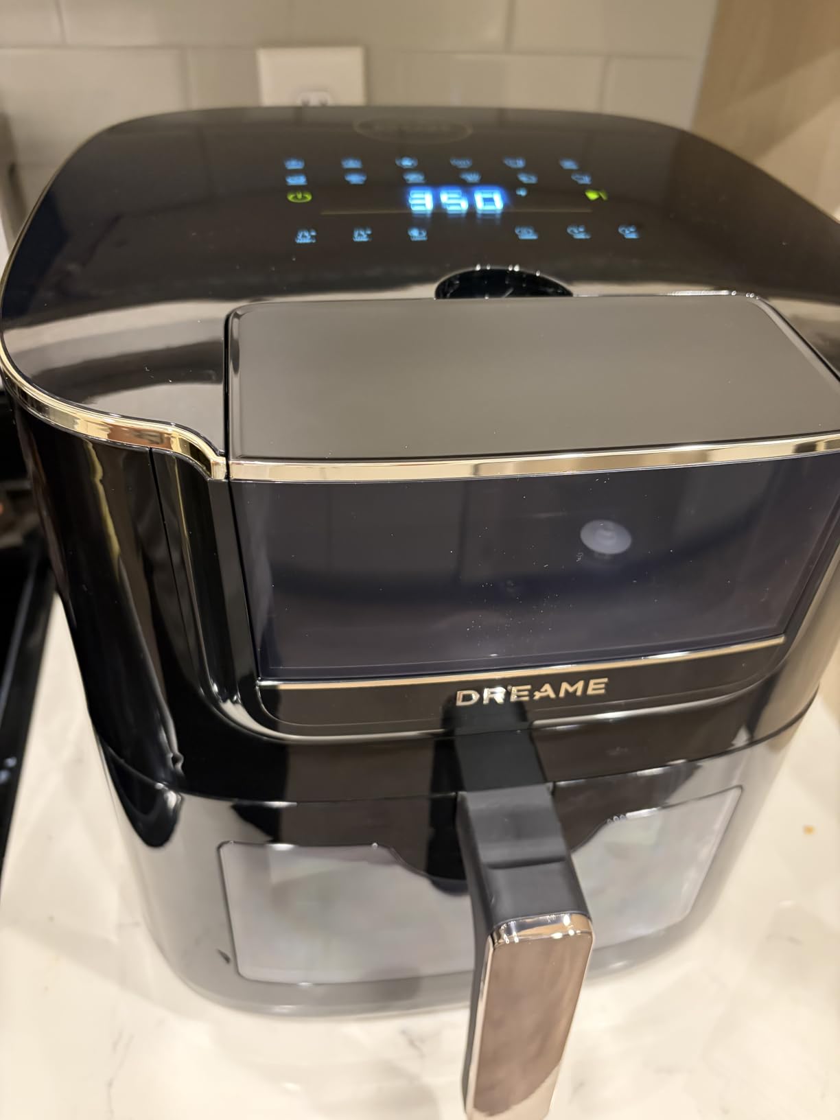 Dreame 7Qt Large Air Fryer, SmartSteam, 6-in-1, No-Flip, Ceramic Coated customer photo 1