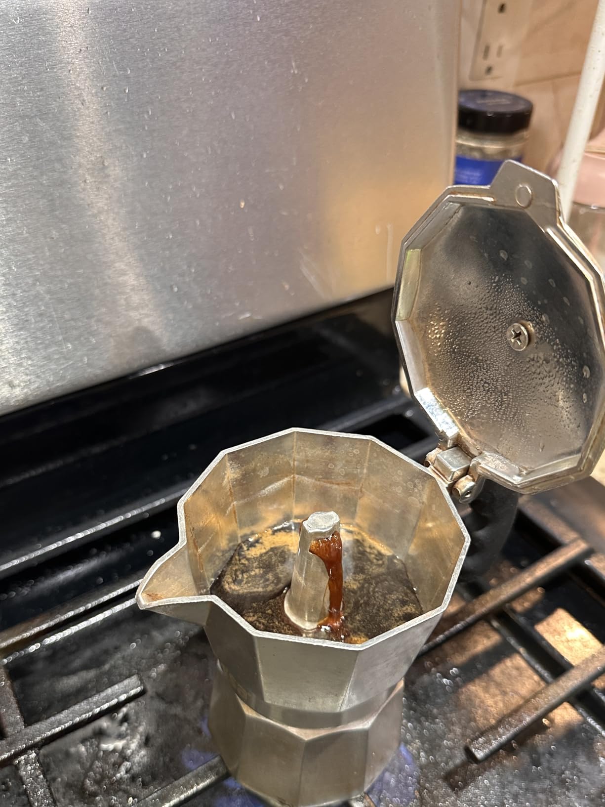 Aromaster Conical Coffee Bean Grinder, 48 Settings, Anti-Static, Sliver | Stainless Steel, 40S Adjustable Timer, Removable Burr, Brush for Easy Cleaning, for Espresso French Press Home Use, Quiet customer photo 2