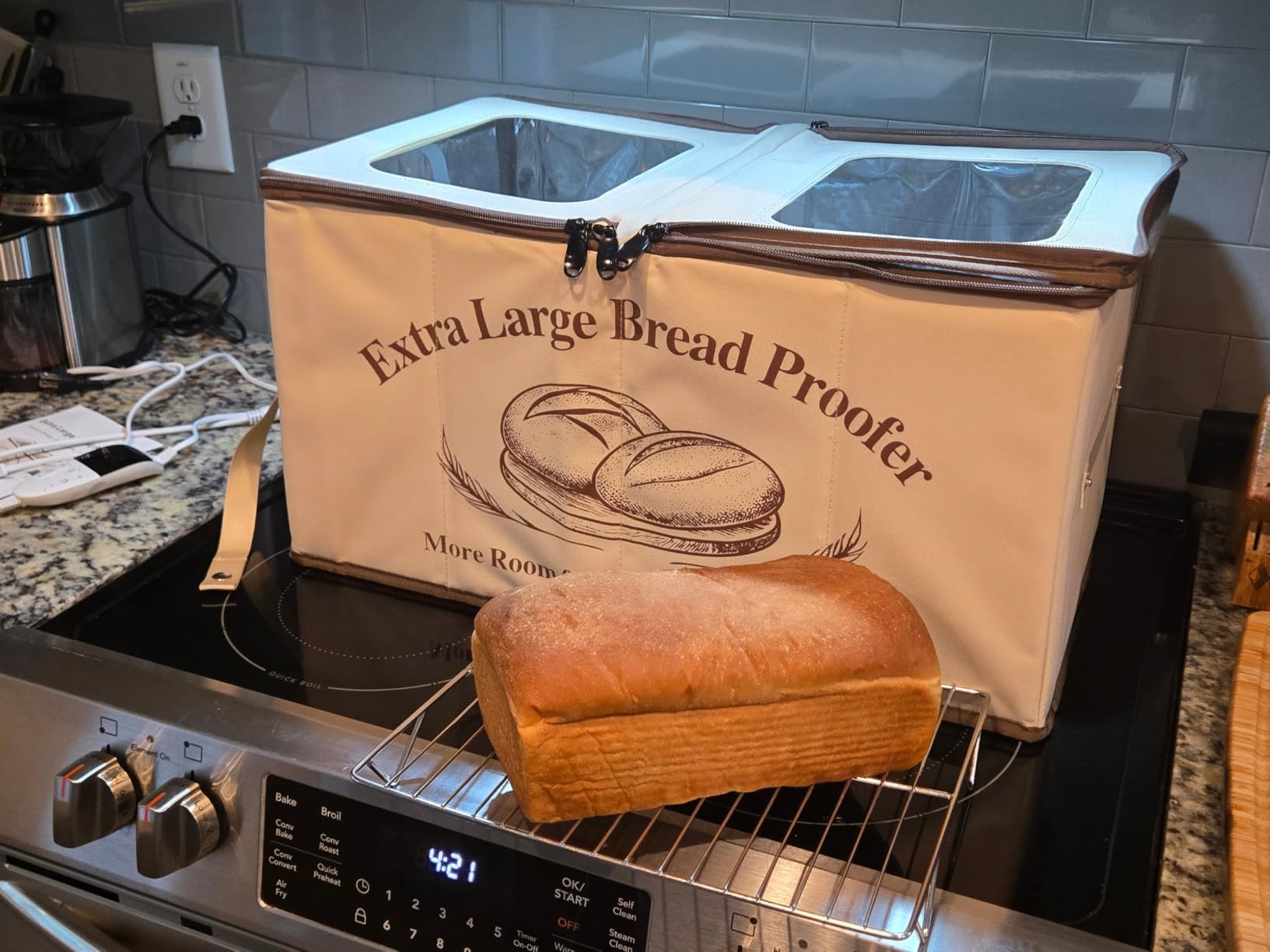 XL Bread Proofing Box Foldable Bread Proofer 23.6