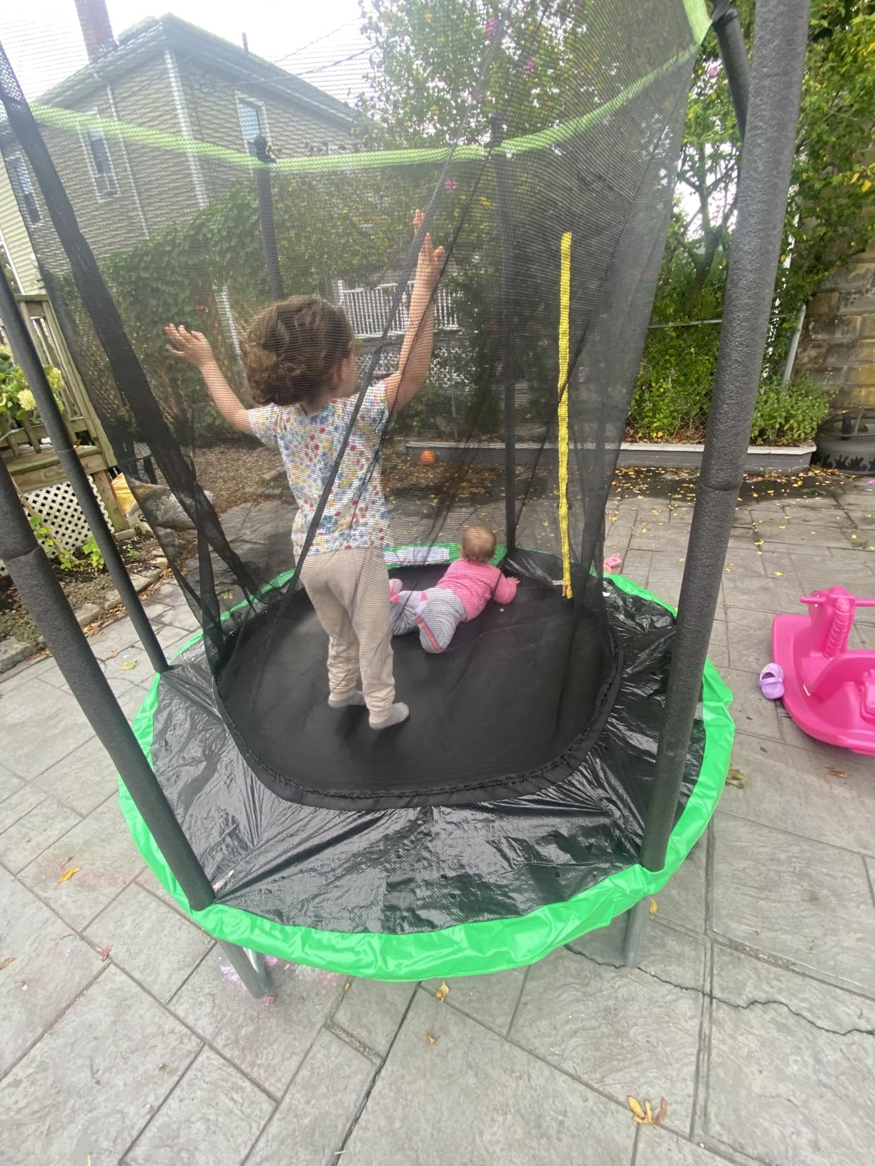 AOTOB 12 FT/14 FT Rectangle Trampoline with Net customer photo 1