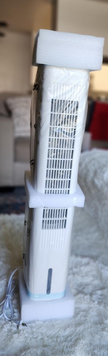 Windowless Air Conditioner Portable 1800CFM w/4 Modes&3 Speeds, 15H Timer, 3 Gal Tank for 24H Cooling 600Sq.Ft, 120°Swing Swamp Cooler Air Conditioner, Evaporative Air Cooler No Hose for Room customer photo 1