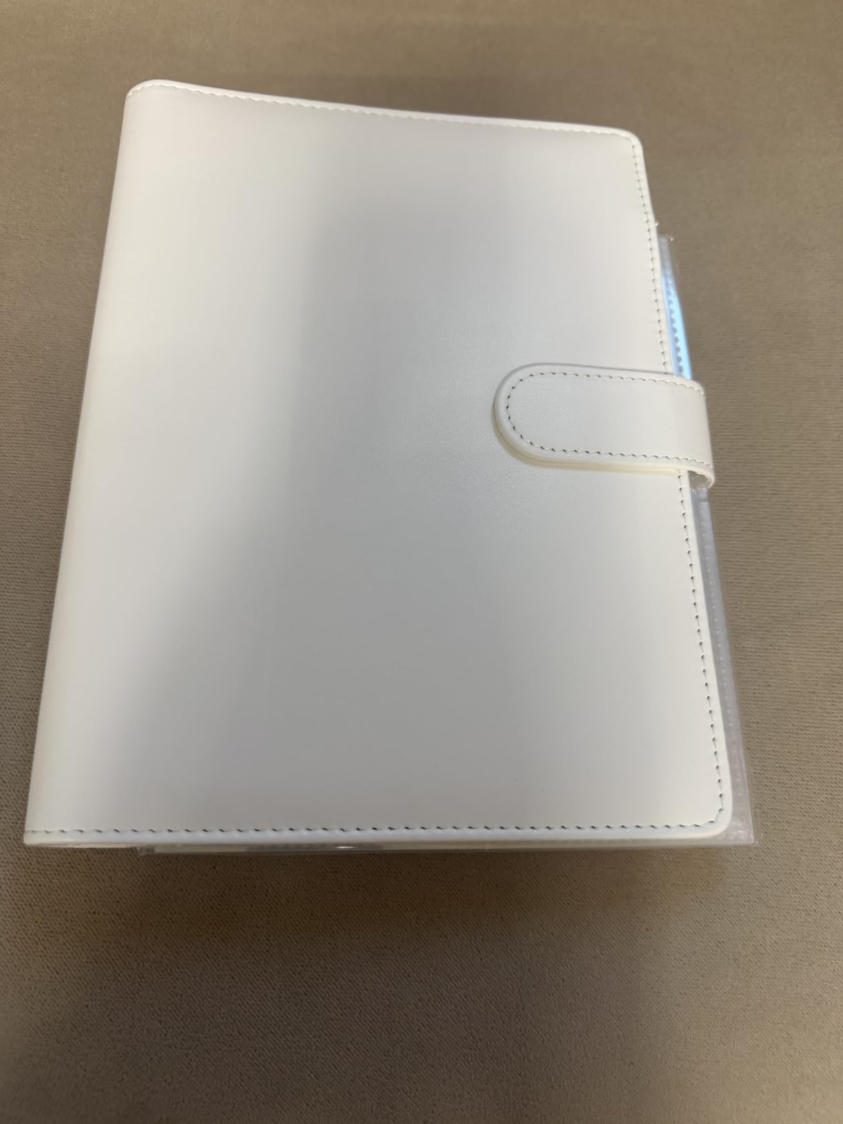 MUDOR A5 Photocard Binder for KPOP Card, 240 Slots PU Leather Card Album | 30 Double Sided 4-Pocket Pages, Expandable 6 Ring Album for Idol Cards Mini Polaroids Trading Collectible Cards for Collector customer photo 1