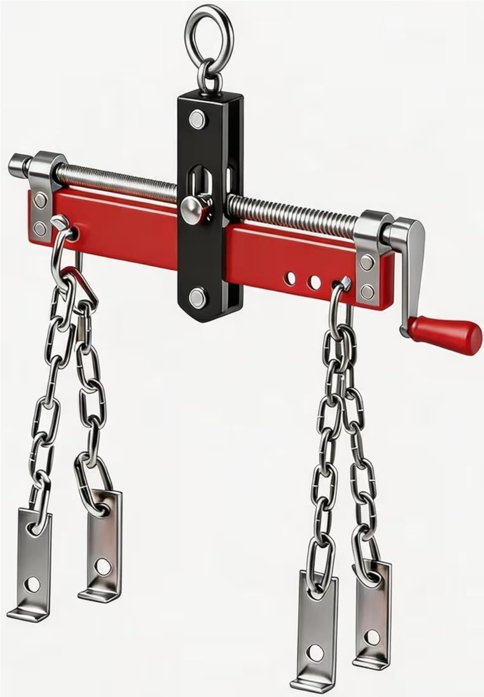 Garvee 2 Ton Engine Hoist, Hydraulic Cherry Picker Engine Crane, Black customer photo 1