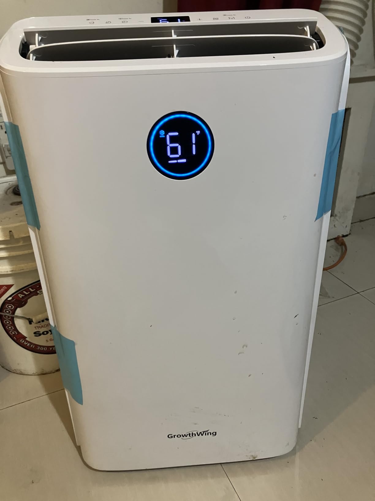 14,000 BTU Smart WiFi Portable Air Conditioner, Cools up to 700 Sq.Ft, Auto-Evaporation, 3-in-1 Modes, Voice & Remote Control, Quiet Operation, White customer photo 2