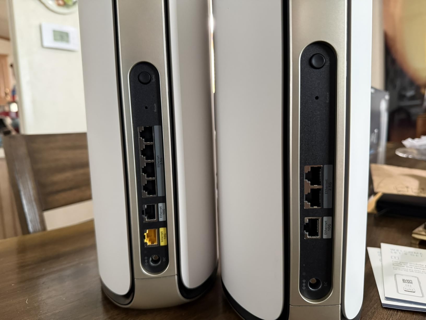 NETGEAR Orbi 970 Series (2026 Release) WiFi 7 Mesh System, 3 Pack | Up to 10,000 sq ft, Up to 27 Gbps, 200 Devices, Easy Set Up, Quad-Band, 10 Gig Port, Router + 2 Satellite Extenders, RBE973 customer photo 1