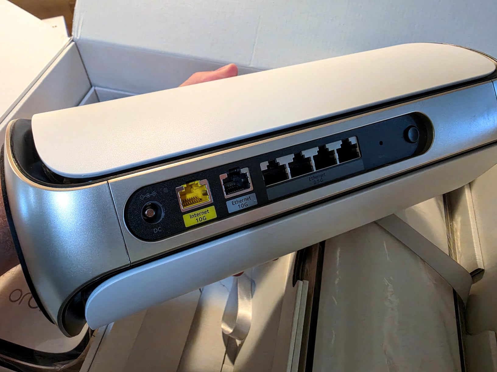 NETGEAR Orbi 970 Series (2026 Release) WiFi 7 Mesh System, 3 Pack | Up to 10,000 sq ft, Up to 27 Gbps, 200 Devices, Easy Set Up, Quad-Band, 10 Gig Port, Router + 2 Satellite Extenders, RBE973 customer photo 2