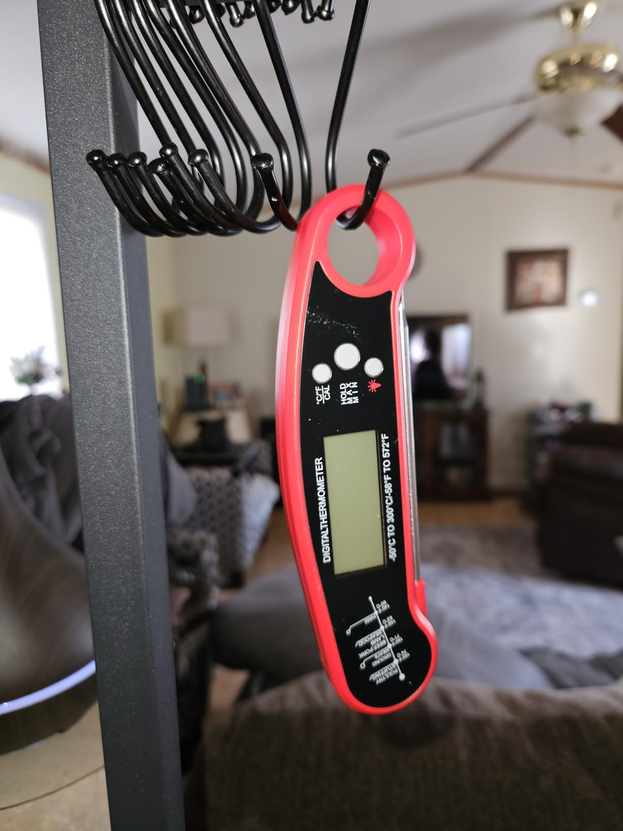 Smart Bluetooth Wireless Meat Thermometer with 6 Sensors,0.5S Instant Read customer photo 1
