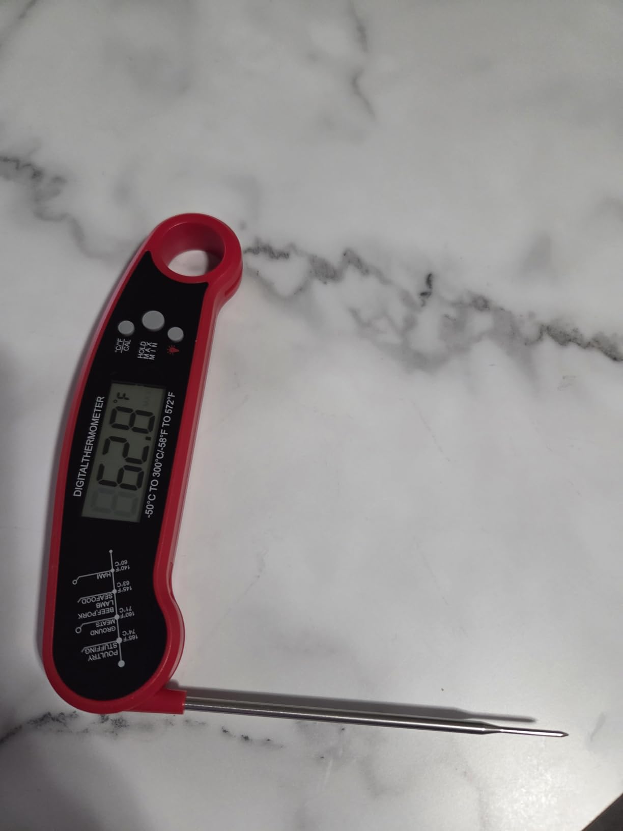 Smart Bluetooth Wireless Meat Thermometer with 6 Sensors,0.5S Instant Read customer photo 2