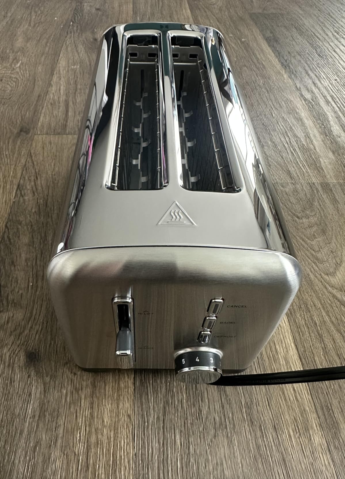 4 Slice Toaster, CUSIMAX Long Slot Toaster for Sourdough, Stainless Steel customer photo 1
