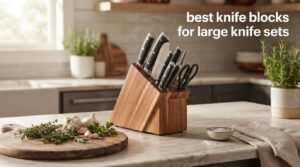 best knife blocks for large knife sets