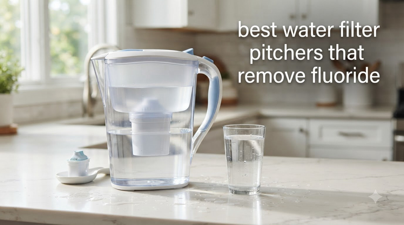 best water filter pitchers that remove fluoride
