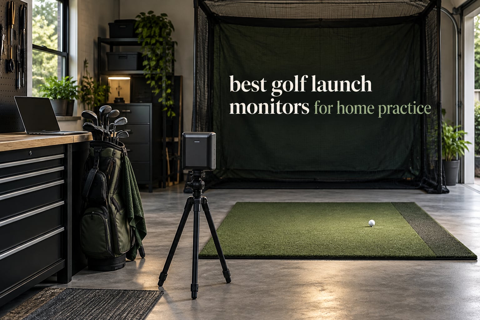 best golf launch monitors for home practice