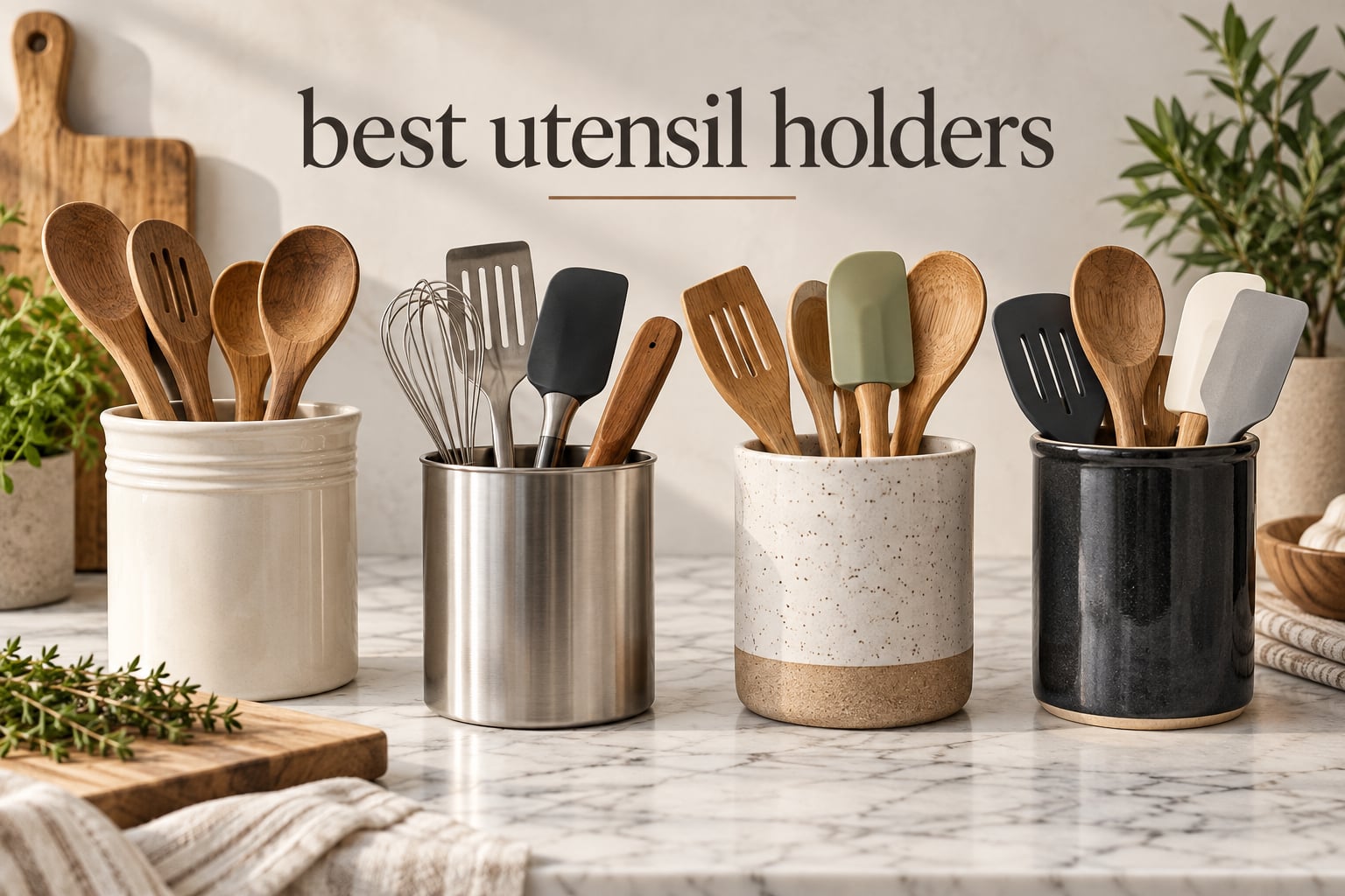 best utensil holders