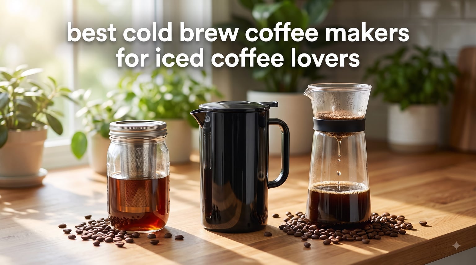 best cold brew coffee makers for iced coffee lovers