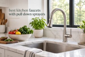 best kitchen faucets with pull down sprayers